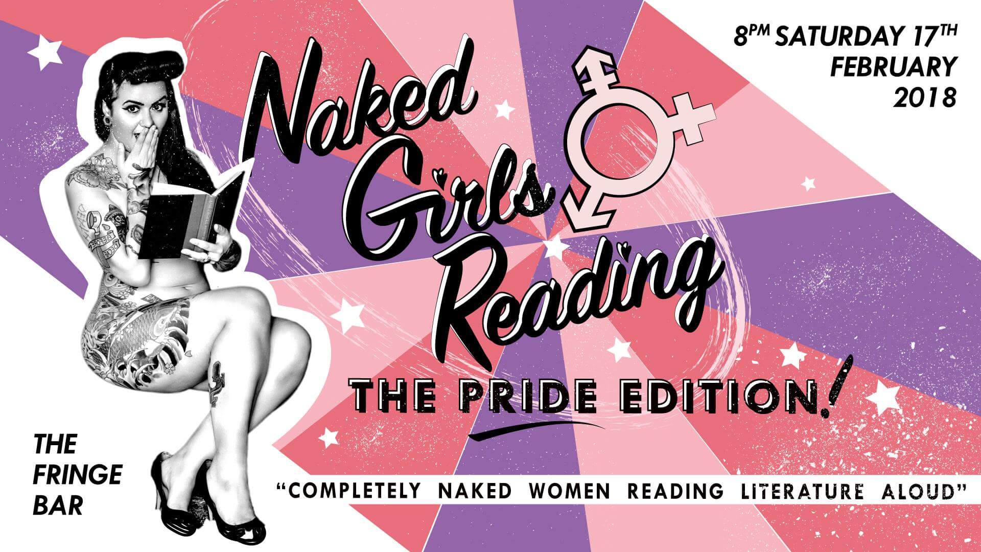 Naked Girls Reading 2018 The Pride Edition