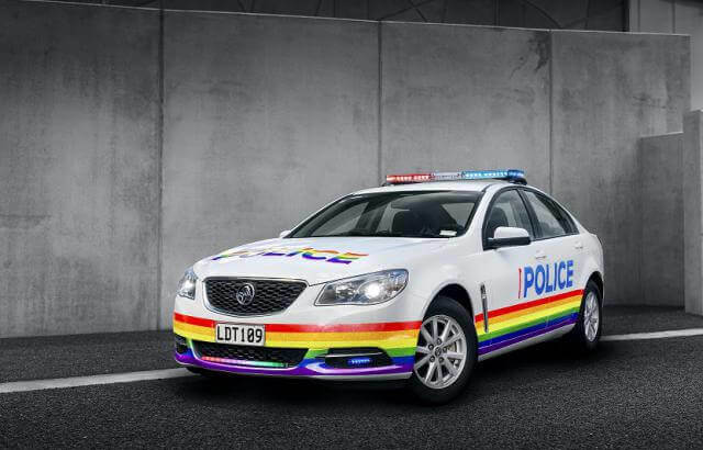 Police launch one-of-a-kind Rainbow police car for Pride Parade