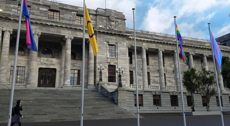 New Zealand Parliament the first in the world to fly the intersex flag
